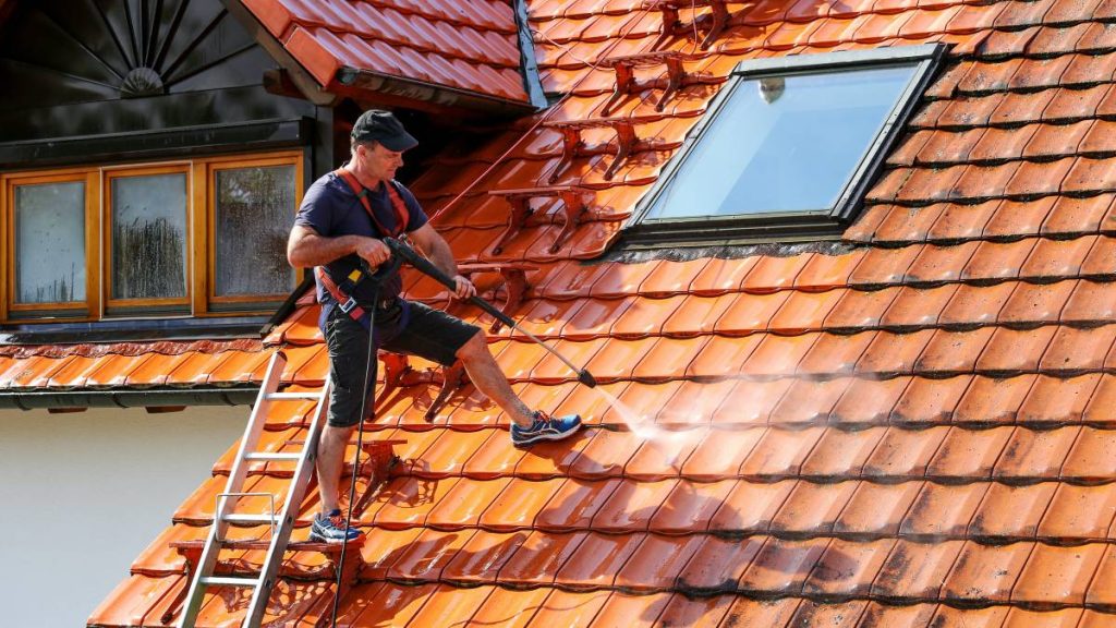 roof cleaning
